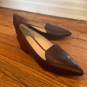 Cole Haan Burgundy Slip-Ons